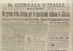 GIORNALE (IL) d’Italia. Quarta edizione. Anno XV. Lunedì 27 dicembre 1915