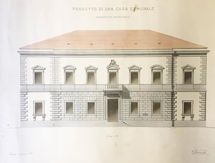 Progetto di una pompa centrifuga per navi - Odoardo Giannelli - copertina