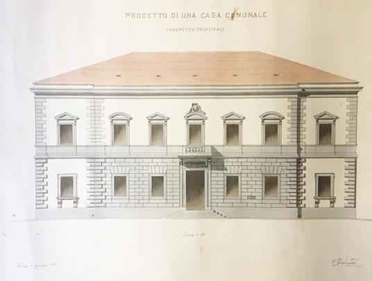 Progetto di una pompa centrifuga per navi - Odoardo Giannelli - copertina