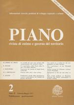 Piano. Rivista di estimo e governo del territorio. Pubblicazione quadrimestrale. Direttore: L. Fabbri. Anno II. N. 2. (Testi