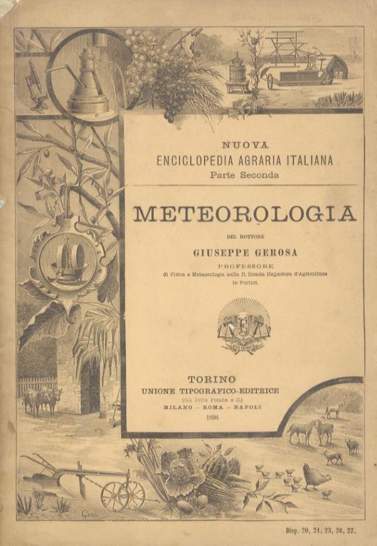 Meteorologia - Giuseppe Gerosa - copertina