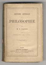 Histoire générale de la philosophie. 4ème édition revue et augmentée