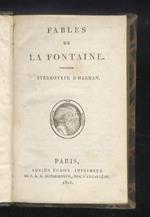 Fables de La Fontaine. Stéréotype d’Herhan