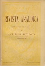 Rivista Del Collegio Araldico (Rivista Araldica). Anno Xli - 1943. Fascicoli: 2, 3, 5, 6, 7, 9-10, 11-12. Mancano I Nn. 1, 4, 8