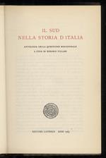 Il Sud nella storia d’Italia. Antologia della questione meridionale. A cura di Rosario Villari