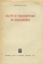 Delitti di prossenitismo ed adescamento