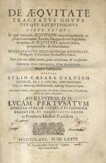De Aequitate tractatus novus usuque receptissimus libri tres