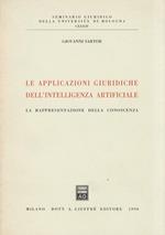 Le applicazioni giuridiche dell’intelligenza artificiale. La rappresentanza della conoscenza