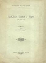 Francesco Ferrara a Torino. (1849-59). Memoria