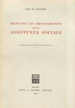 Principii ed ordinamento della assistenza sociale. Seconda edizione interamente rifatta
