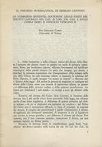 La “Communis Sententia Doctorum” quale fonte del diritto canonico nel can. 20 Cod. Jur. Can. e nella Chiesa dopo il Concilio Vaticano II