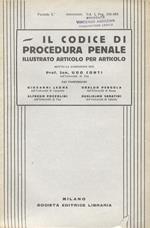 Il codice di procedura penale illustrato articolo per articolo dai professori Giovanni Leone, U. Pergola, A. Pozzolini, G. Sabatini. Volume I