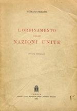 L’ordinamento delle Nazioni Unite