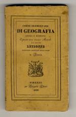Corso elementare di geografia antica e moderna esposto con nuovo metodo dal sig. Letronne [...] Seconda edizione