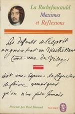 Réflexions ou sentences et maximes morales. Suivi de Reflexions diverses. Préface de Paul Morand, texte établi, présenté et annoté par S. de Sacy