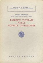 Rapporti tutelari nelle Novelle Giustinianee