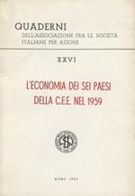 Economia (L’) dei sei paesi della C.E.E. nel 1959