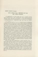 Nota minima sulla struttura di pagi nell’Africa romana