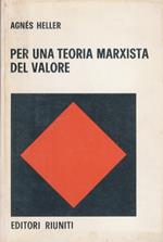 Per una teoria marxista del valore