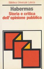 Storia e critica dell'opinione pubblica