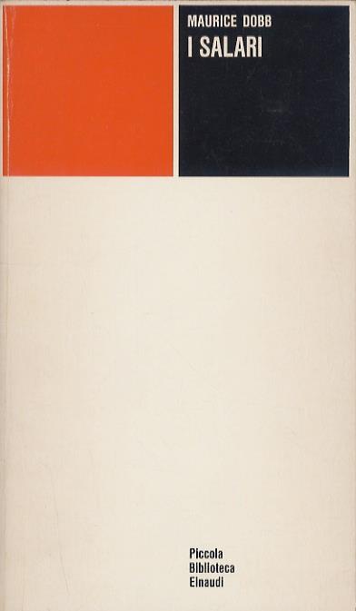 I salari - Maurice Dobb - copertina