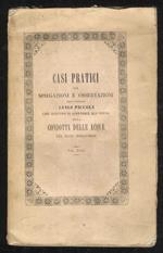 Casi pratici con ispiegazioni e osservazioni dell’avvocato Luigi Piccoli che servono di appendice all'opera della condotta delle acque del prof. Romagnosi