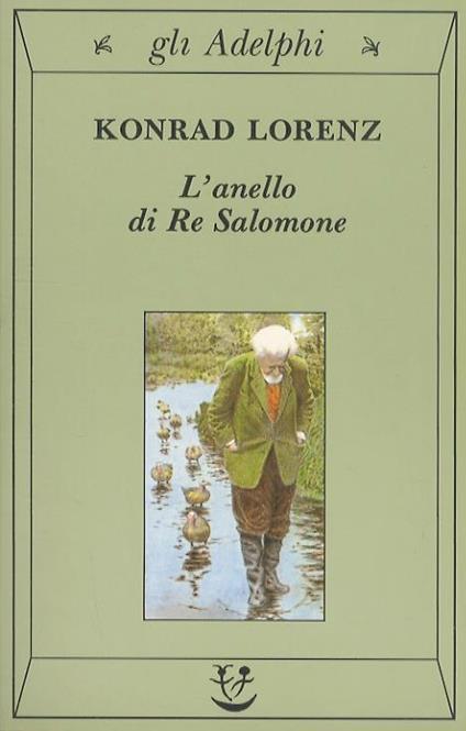 L’anello di Re Salomone - Konrad Lorenz - copertina