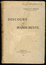 Discours et mandements, choisis parmi les Oeuvres Pastorales
