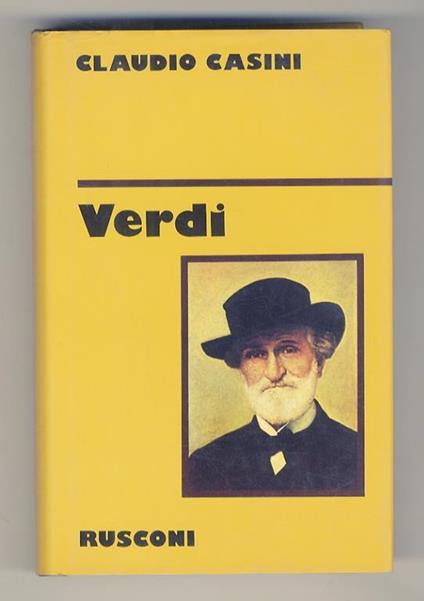 Verdi - Claudio Casini - copertina