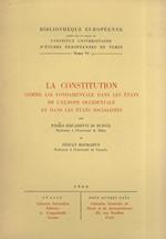 La Constitution comme loi fondamentale dans les états de l’Europe occidentale et dans les états socialistes