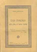 Ugo Foscolo nella critica di Giovita Scalvini