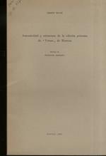 Autenticidad y estructura de la edicion postuma de 