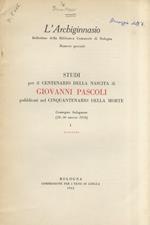 La fortuna del Pascoli nella letteratura giuliana e il 