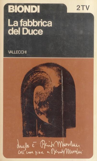 La fabbrica del Duce - Dino Biondi - copertina