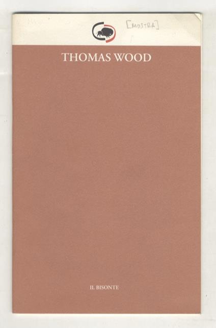 Thomas Wood - copertina