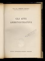 Gli atti amministrativi