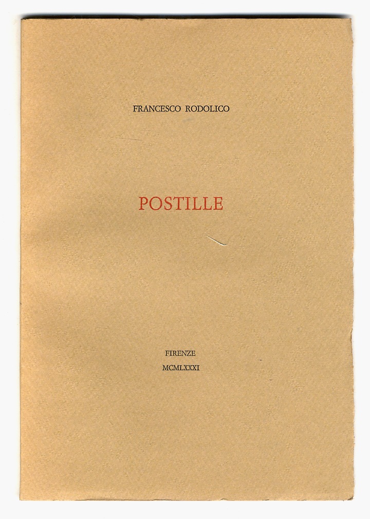 Libreria antiquaria Gozzini