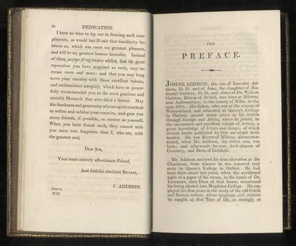 The Works of the Right Honourable Joseph Addison, Collected by Mr. Tickell. With a Complete Index. In six volumes - Joseph Addison - copertina