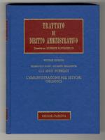 Gli enti pubblici. L’amministrazione per settori organici