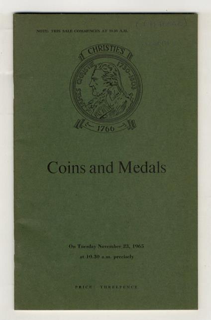 Coins, medals and orders. (Auction sale) - copertina