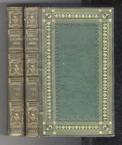 Odious comparisons: or, the Cosmopolite in England [...] in two volumes. Vol. I [- vol. II] - copertina