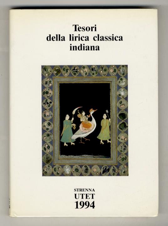 Tesori della lirica classica indiana - copertina