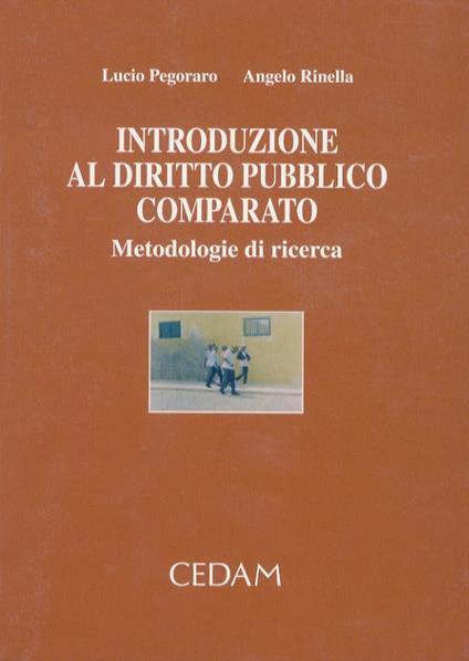 Introduzione al diritto pubblico comparato. Metodologie di ricerca - copertina