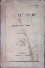 Prose letterarie