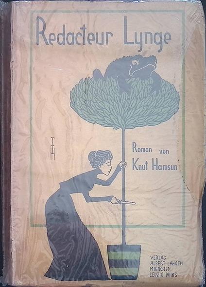 Redacteur Lynge. Autorisierte ubersetzung aus dem Norwegischen - Knut Hamsun - copertina