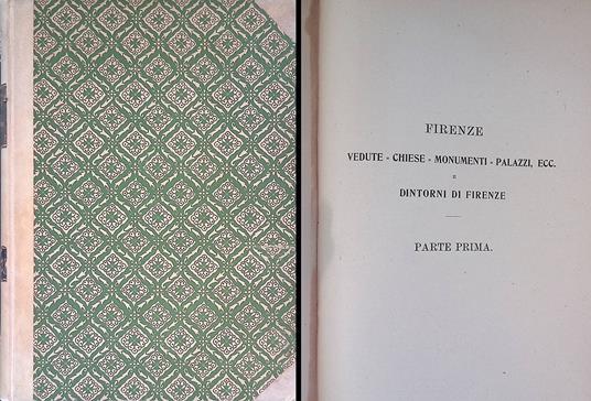 Firenze e dintorni. Riproduzioni fotografiche Fratelli Alinari - Vittorio Alinari - copertina