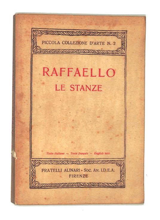 Raffaello. Le stanze - Nello Tarchiani - copertina