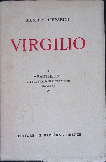 Virgilio - Giuseppe Lipparini - copertina