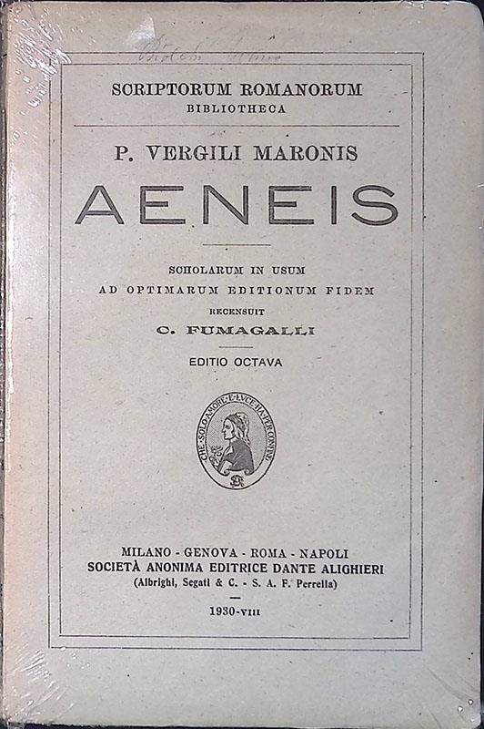Aeneis - Publio Virgilio Marone - copertina