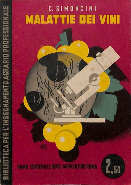 Malattie dei vini - Carlo Simoncini - copertina